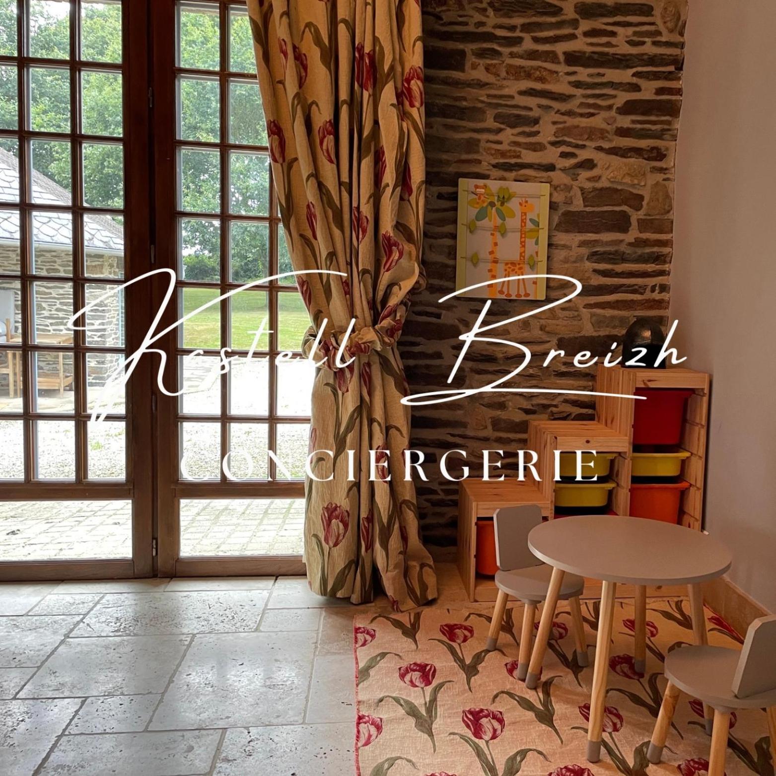 La Longere Du Manoir Villa Laniscat Luaran gambar