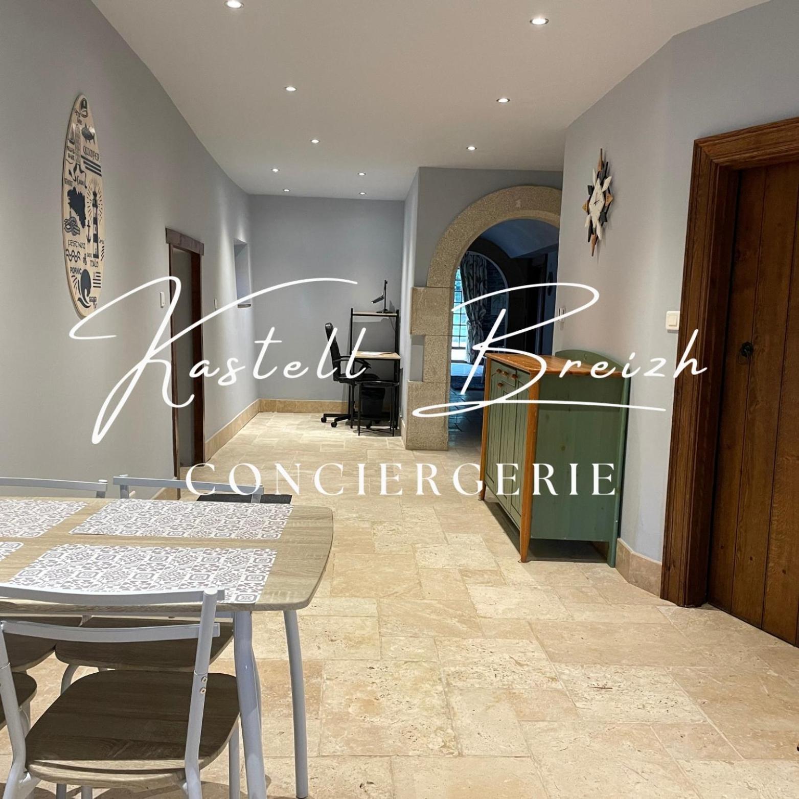 La Longere Du Manoir Villa Laniscat Luaran gambar