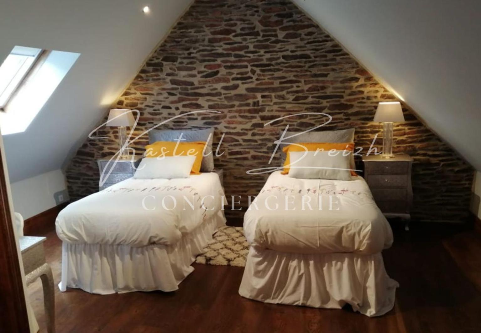 La Longere Du Manoir Villa Laniscat Luaran gambar
