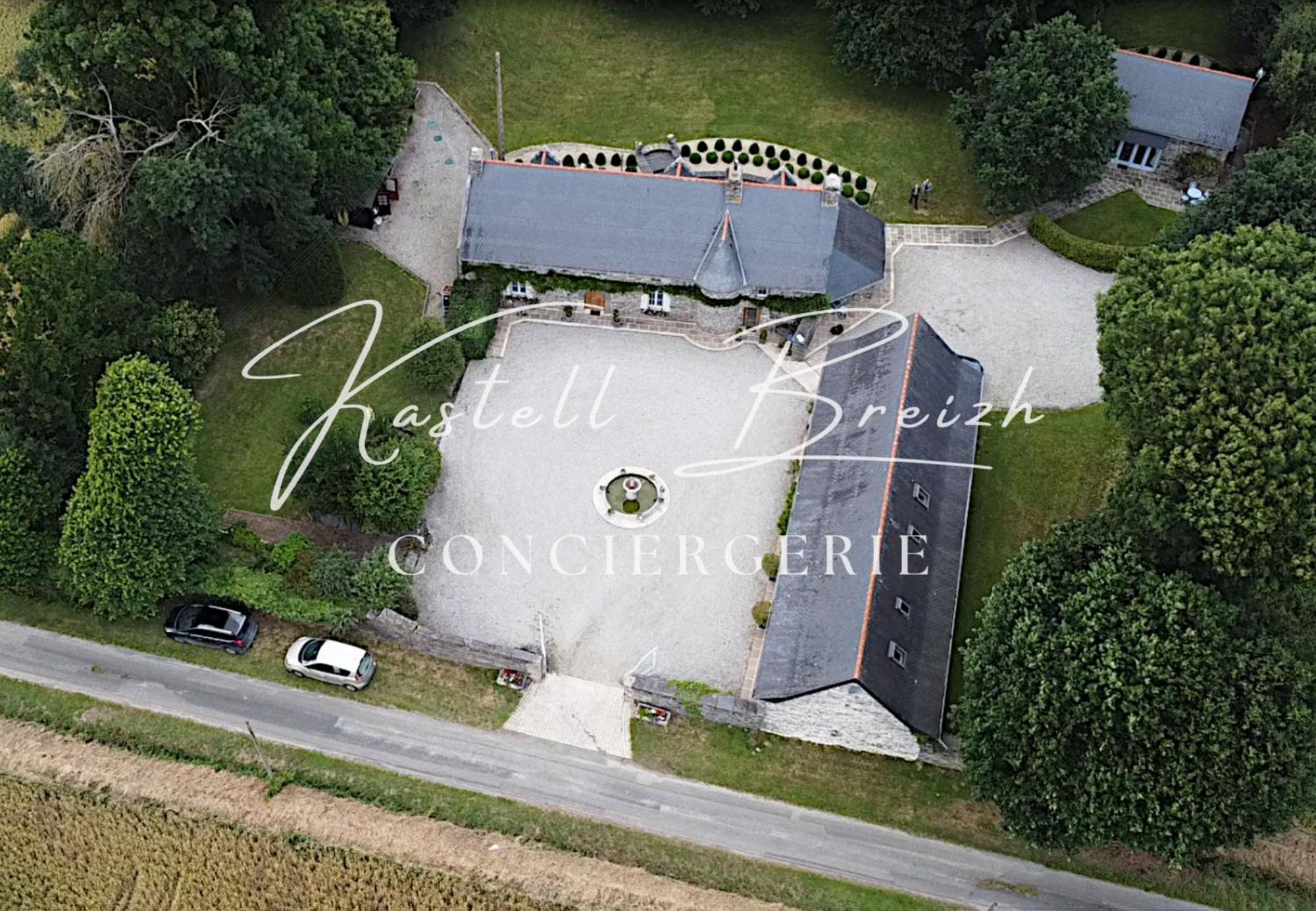La Longere Du Manoir Villa Laniscat Luaran gambar