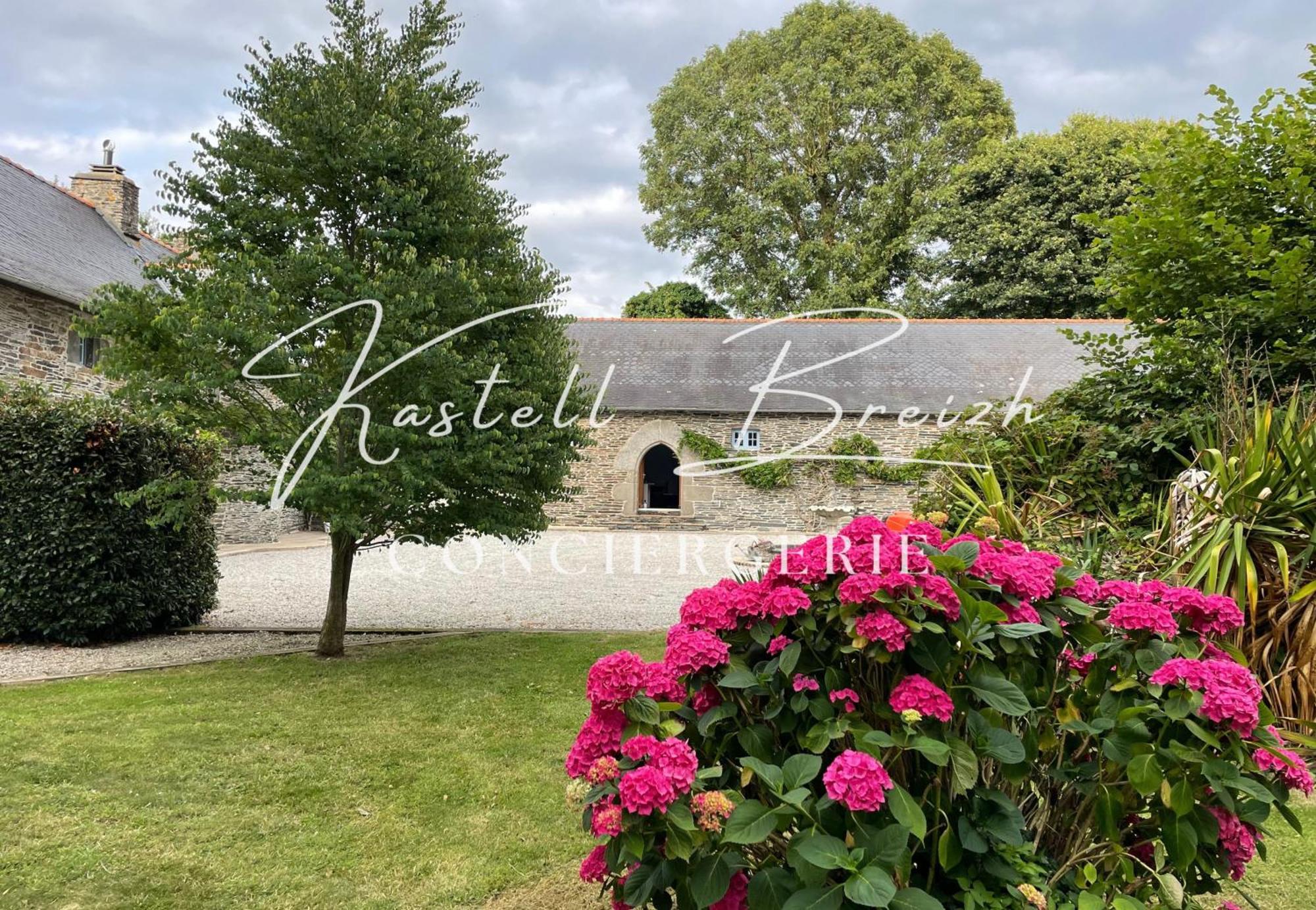 La Longere Du Manoir Villa Laniscat Luaran gambar