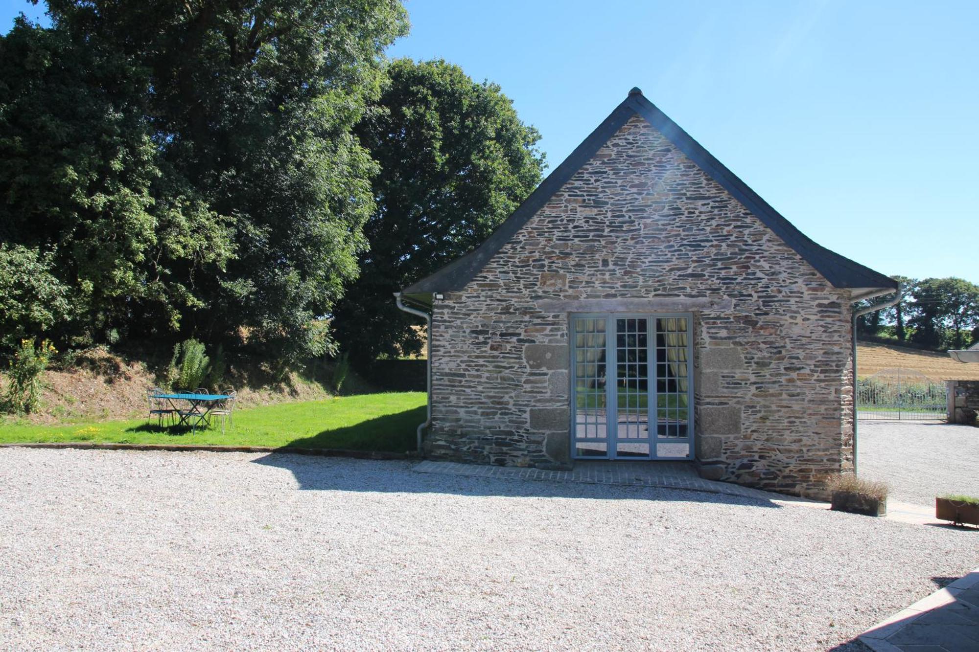 La Longere Du Manoir Villa Laniscat Luaran gambar